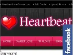 Sites similar to heartbeatlovequotes.com