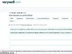 Sites similar to heartburn.about.com