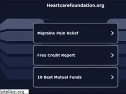 Sites similar to heartcarefoundation.org