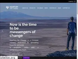 Sites similar to heartcryforchange.com