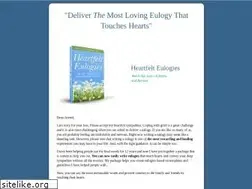 Sites similar to heartfelteulogies.com