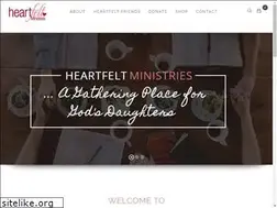 Sites similar to heartfeltministries.org