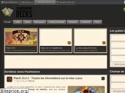 Sites similar to hearthstone-decks.com