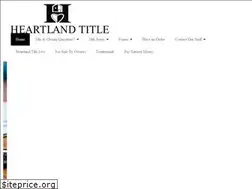 Sites similar to heartlandtitleco.com