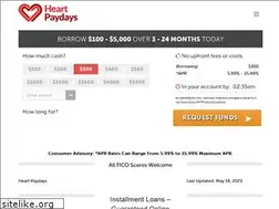 Sites similar to heartpaydays.com
