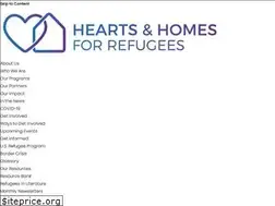 Sites similar to heartsandhomesforrefugees.org