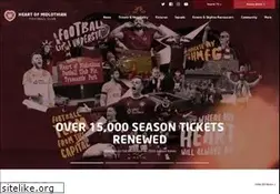 Sites similar to heartsfc.co.uk