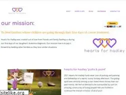 Sites similar to heartsforhadley.com
