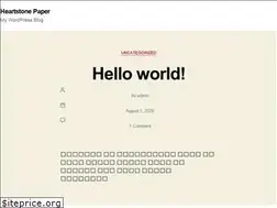 Sites similar to heartstonepaper.com