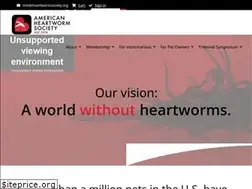 Sites similar to heartwormsociety.org