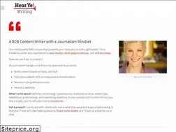 Sites similar to hearyewriting.com