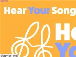 Sites similar to hearyoursong.org