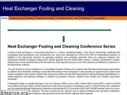 Sites similar to heatexchanger-fouling.com