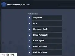 Sites similar to heathenscripture.com
