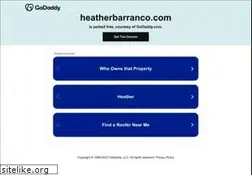 Sites similar to heatherbarranco.com