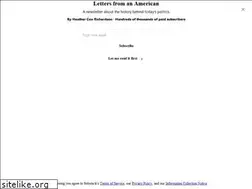 Sites similar to heathercoxrichardson.substack.com