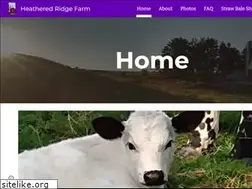 Sites similar to heatheredridgefarm.com