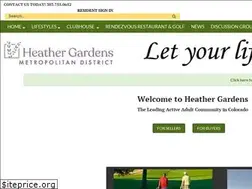 Sites similar to heathergardens.org