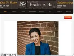 Sites similar to heatherhadilaw.com