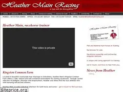 Sites similar to heathermainracing.com
