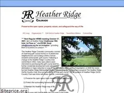 Sites similar to heatherridgecolorado.org