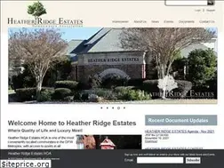 Sites similar to heatherridgeestates.net