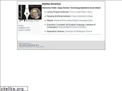 Sites similar to heatherseverson.com