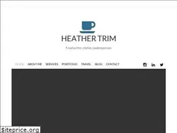 Sites similar to heathertrim.com