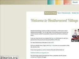 Sites similar to heatherwoodvillage.info