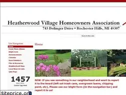 Sites similar to heatherwoodvillage.us