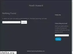 Sites similar to heathhoward.com