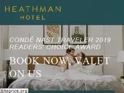 Sites similar to heathmanhotel.com