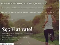 Sites similar to heathpodiatry.com