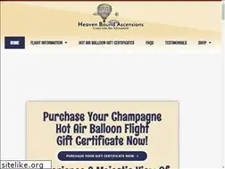 Sites similar to heavenboundballoonrides.com
