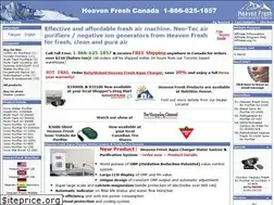 Sites similar to heavenfresh.ca