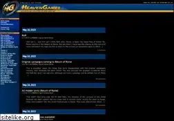 Sites similar to heavengames.com