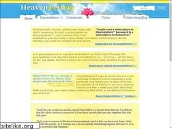 Sites similar to heavenletters.org
