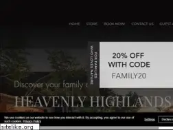 Sites similar to heavenlyhighlands.com