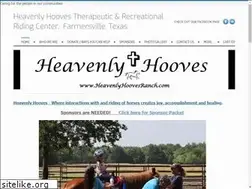 Sites similar to heavenlyhoovesranch.com