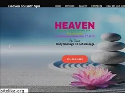 Sites similar to heavenonearthfootspa.com
