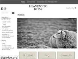 Sites similar to heavens-to-betsy.com