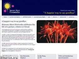 Sites similar to heavensabovefireworks.com