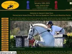 Sites similar to heavensgatefarmpa.com
