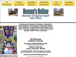 Sites similar to heavenshollowdairygoats.net