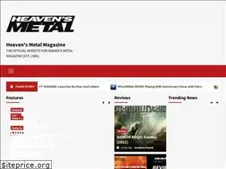 Sites similar to heavensmetalmagazine.com
