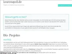 Sites similar to heavenspell.de