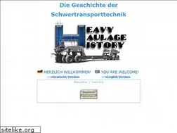 Sites similar to heavy-haulage-history.de