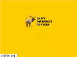 Sites similar to heavyequipmenthunters.com