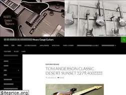 Sites similar to heavygaugeguitars.com