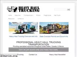 Sites similar to heavyhaul.net